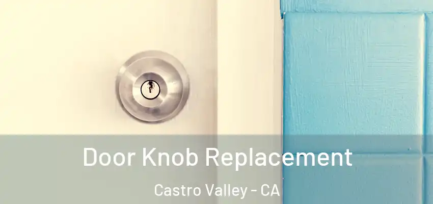 Door Knob Replacement Castro Valley - CA