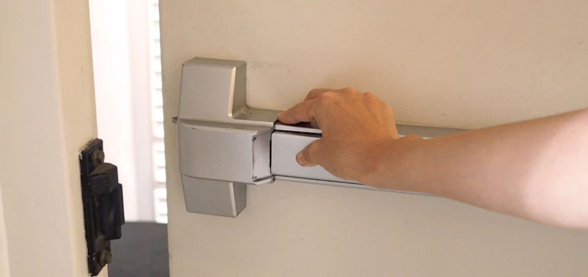 Roller Gate Panic Bar Installation in Castro Valley, California