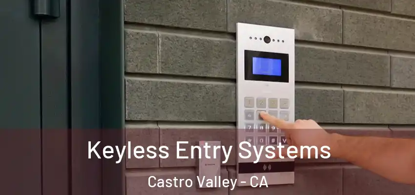  Keyless Entry Systems Castro Valley - CA